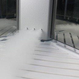 Cabina dus cu hidromasaj si sauna model PL10-QCF-TG-S 100 x 100 cm