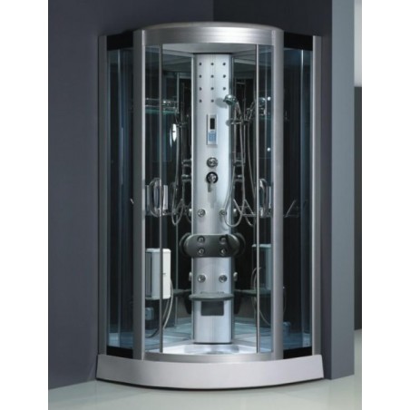 Cabina dus cu hidromasaj 100 x 100 cm model HER-7118