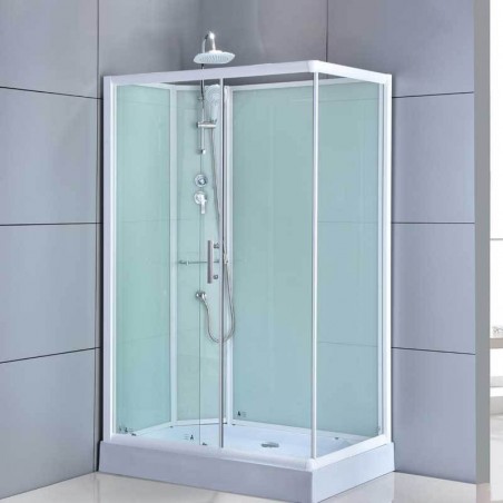 Cabina dus cu 4 pereti 120 x 80 cm