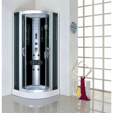 Cabina dus cu hidromasaj 90 x 90 cm model Ontario