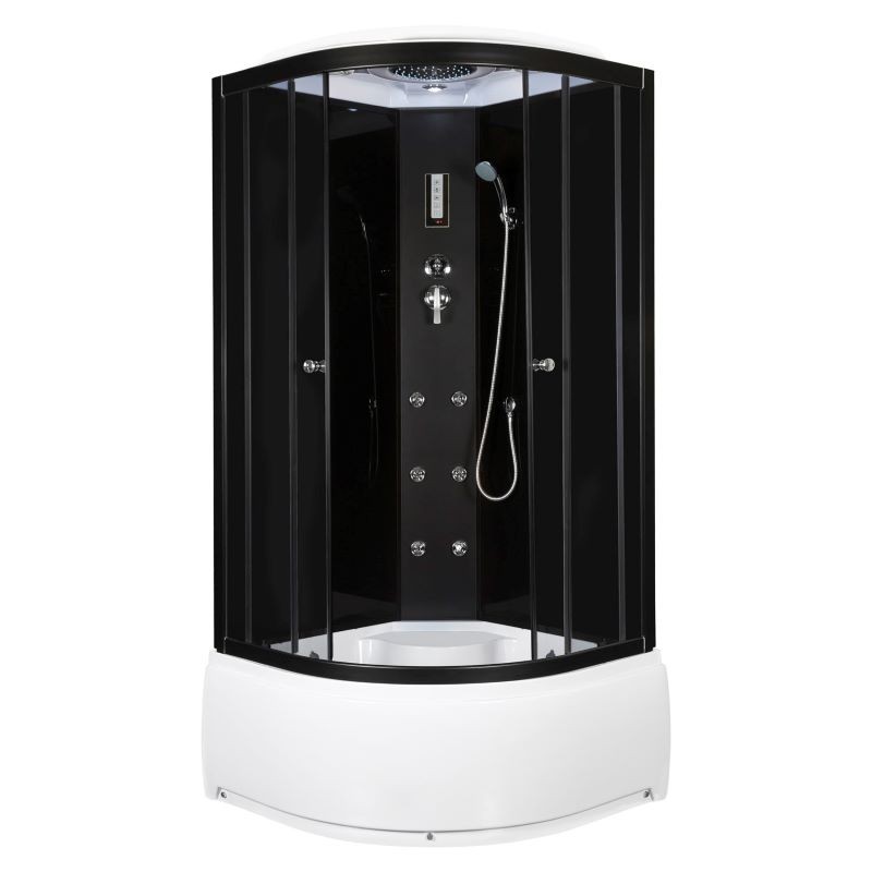 Cabina dus cu hidromasaj 90 x 90 cm model Vigo