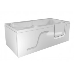Cada baie 150 x 75 cm...