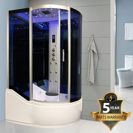 Cabina cu hidromasaj si sauna - model INS8059L pe stanga - Ultimate 1700