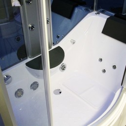 Cabina cu hidromasaj si sauna - model INS8059L pe stanga - Ultimate 1700